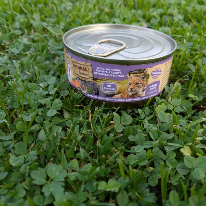 Kwartel, varken, wortel en bonen 185 gr