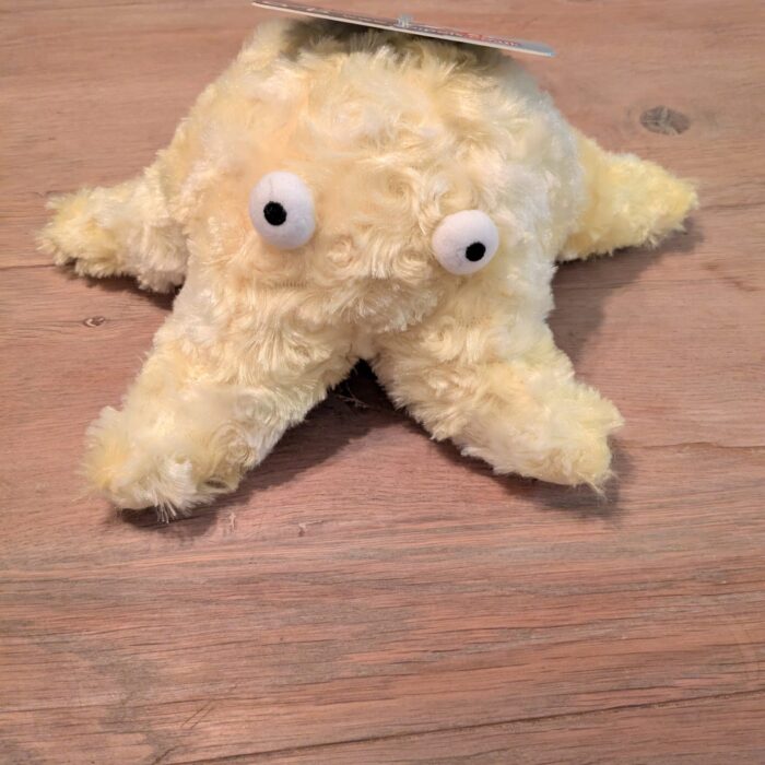 zeester geel Onderwaterdieren knuffel - Zeester