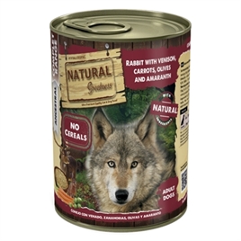 Natural Greatness Rabbit, Venison en carrots 400 gr